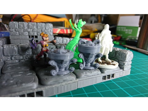 Image of D&D scenery: Stone Urn for Tomb of Annihilation
