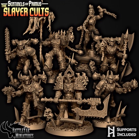 Image of Slayer Cults Character pack