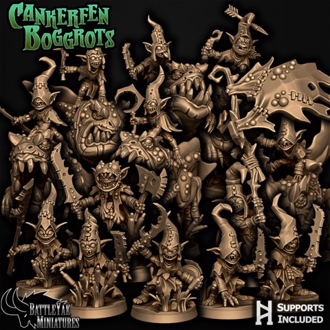 Image of Cankerfen Boggrots Character Pack