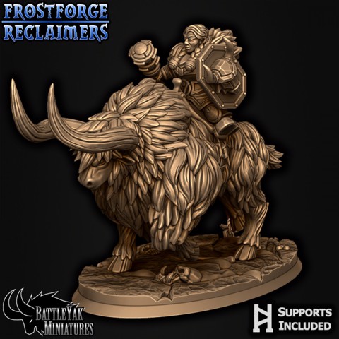 Image of Frostforge Shield-Maiden on Battle Yak C