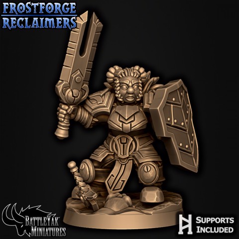 Image of Frostforge Battle-Damsel C