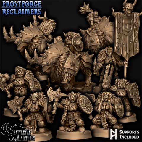 Image of Frostforge Reclaimers Character Pack
