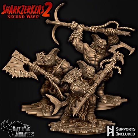 Image of Sharkzerker with Great-Weapon Pack