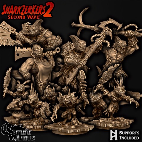Image of Sharkzerkers 2 Character Pack