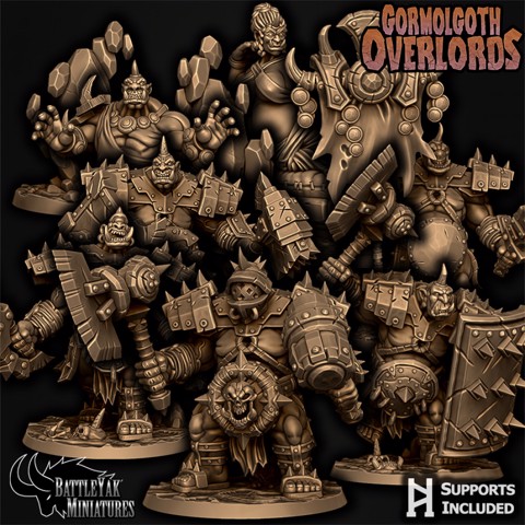 Image of Gormolgoth Overlords Character Pack