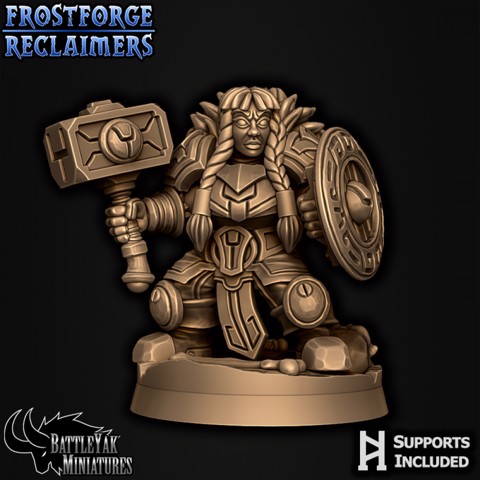 Image of Frostforge Battle-Damsel B