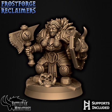 Image of Frostforge Battle-Damsel A