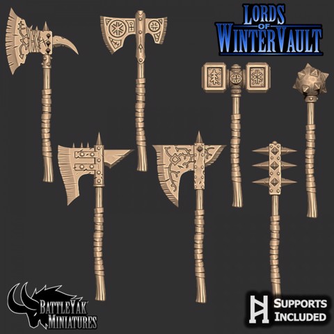 Image of Lords of Wintervault Customization Pack