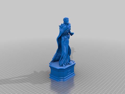 Image of Six fingered God of Secrets statue (with optional pedestal)