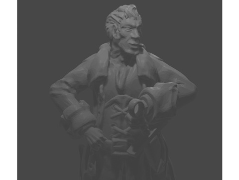 Image of The Scoundrel Miniature