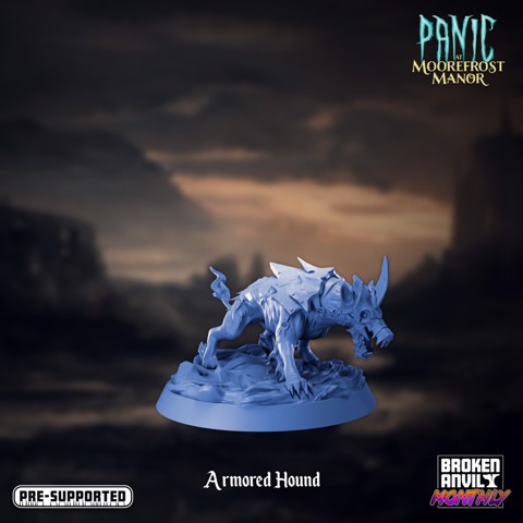 Image of Panic at Moorefrost Manor - Armored Hound