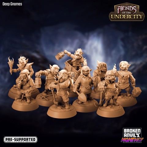 Image of Fiends of the Undercity - Deep Gnomes Pack