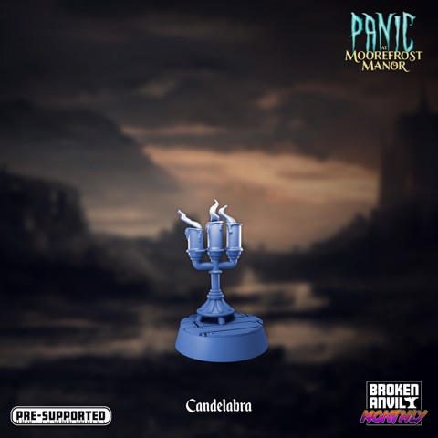 Image of Panic at Moorefrost Manor - Candelabra and Mimic