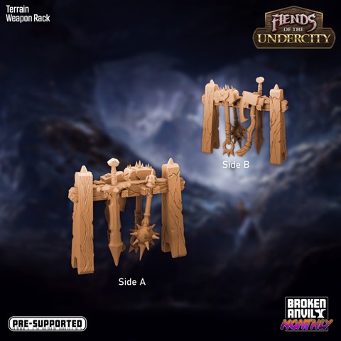 Image of Fiends of the Undercity - Terrain Weapon Rack