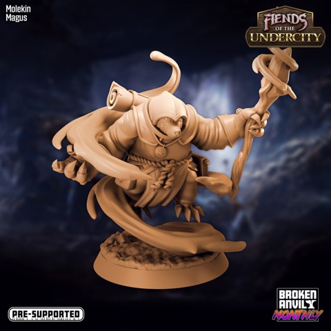 Image of Fiends of the Undercity - Molekin Magus