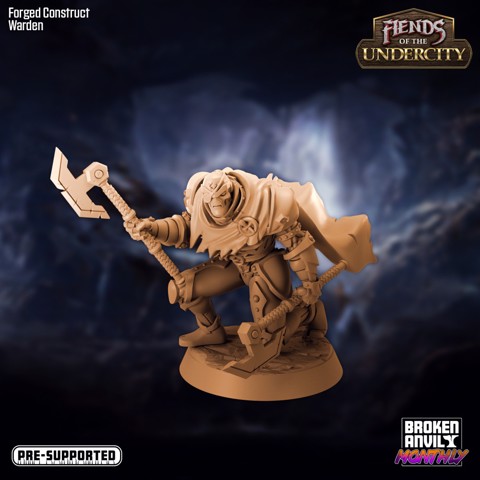 Image of Fiends of the Undercity - Forged Construct Warden