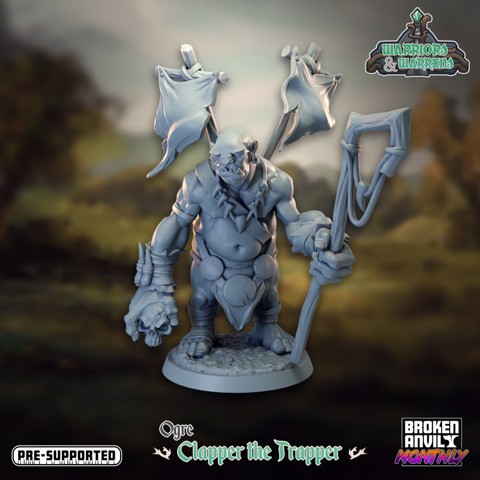 Image of Warriors and Warrens- Clapper the Trapper