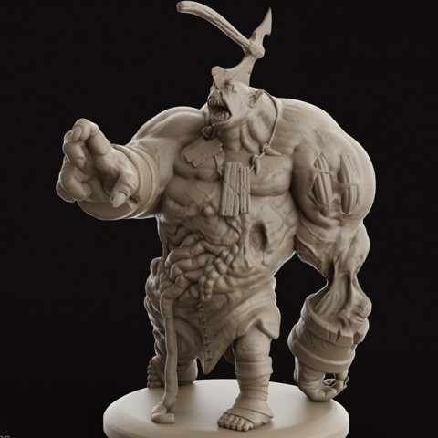 Image of Undead Ogre Miniature