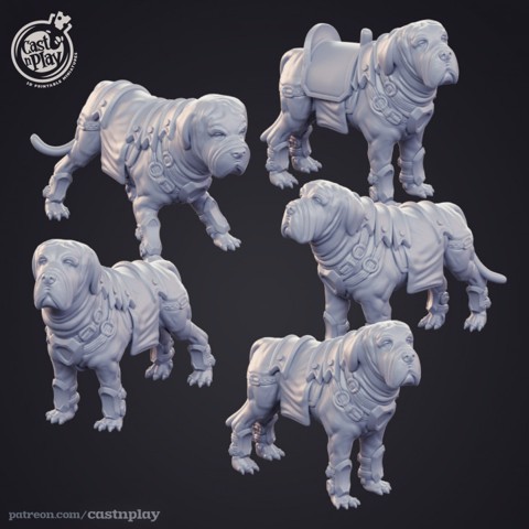 Image of Bandit Mastiffs - Kickstarter Add-on