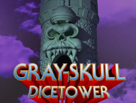 Image of GraySkull Dice Tower - He-Man Inspired