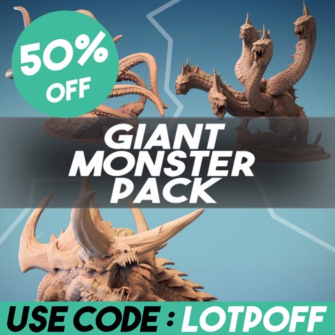 Image of Giant Monster Pack