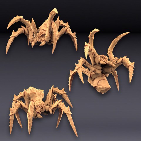 Image of Giant Spiders - 3 Units (AMAZONS! Kickstarter)