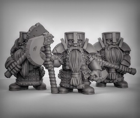 Image of Dwarves With Greataxes