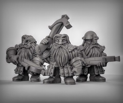 Image of Dwarves with Crossbows
