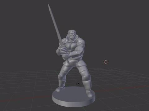 Image of Half Orc Great Weapon Fighter