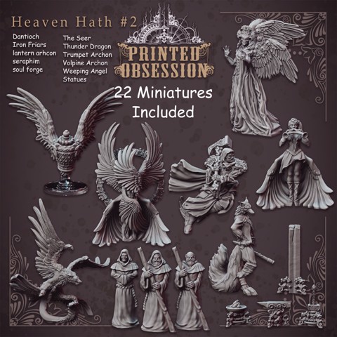Image of Heaven Hath No Fury - Pack 2 - 32 mmm scale miniatures