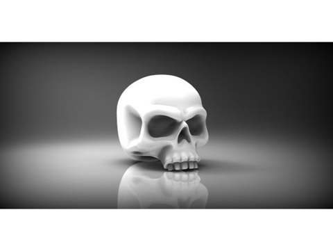 Image of Heroic scale skull 28mm
