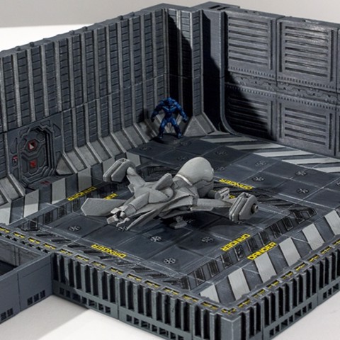 Image of Hangar Set (Starship II - OpenLOCK)