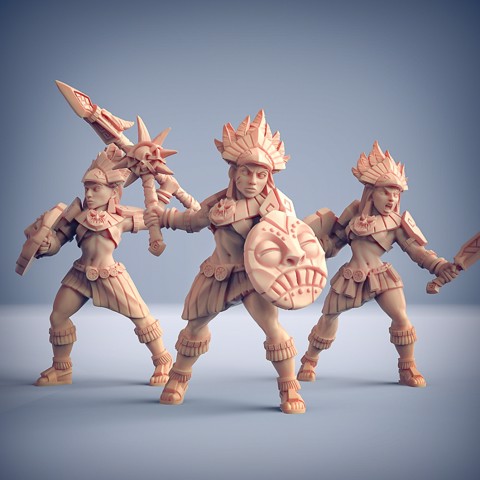 Image of Incas Warriors - 3 Units (AMAZONS! Kickstarter)