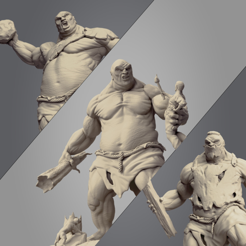 Image of Hill-Giant 3 poses pack