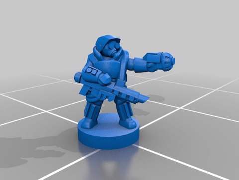 Image of 6mm Empire Star Army, Dragoon Shocktrooper Infantry