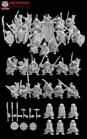 Image of April 2020 Miniature Release (25mm Scale)