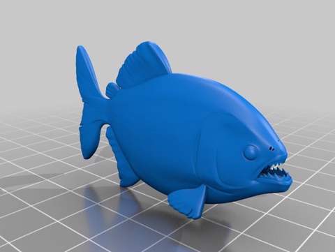Image of ピラニア（Piranha）3Dデータ