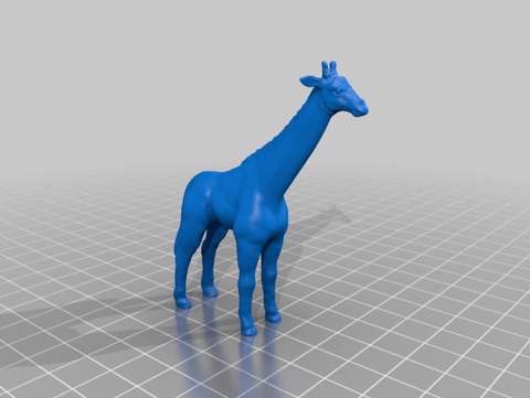 Image of キリン（Giraffe）3Dデータ