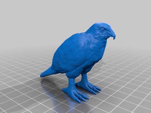 Image of 鷹（Hawk）3Dデータ