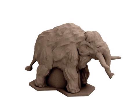 Image of Woolly Mammoth (18mm Scale)