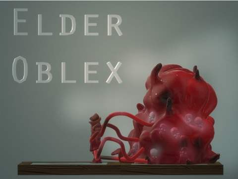 Image of Elder Oblex by Hyena Lobster