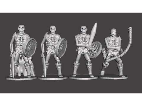 Image of Supportless Skellies Group 1