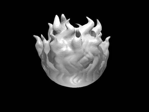 Image of Flaming Sphere