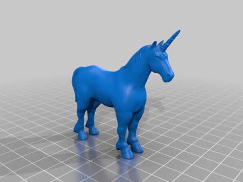 Image of ユニコーン（Unicorn）3Dデータ