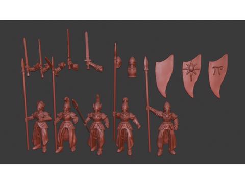 Image of Elf Infantry / Spearmen Miniatures