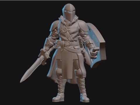 Image of Lord's Alliance Knight Miniature