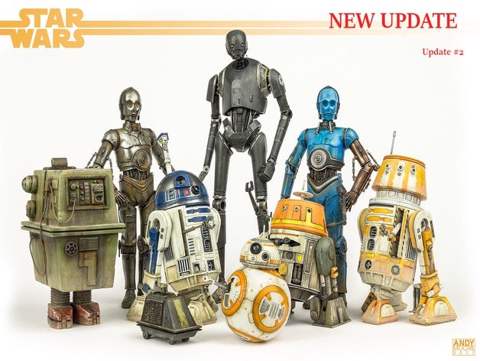 Image of Star Wars Legion Scale Droid pack.