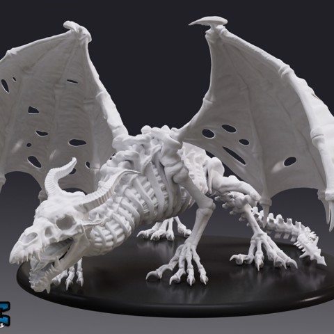 Image of Draco Lich - Skeleton Army - Undead Dragon