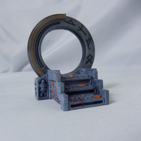 Image of Elf gate / Stargate miniature for tabletop games
