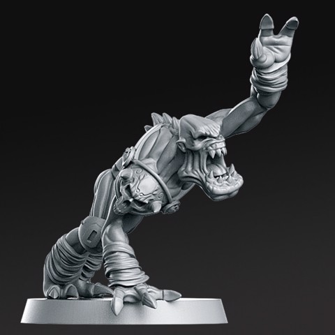 Image of 01 Eternals Ghoul Fantasy Football 32mm